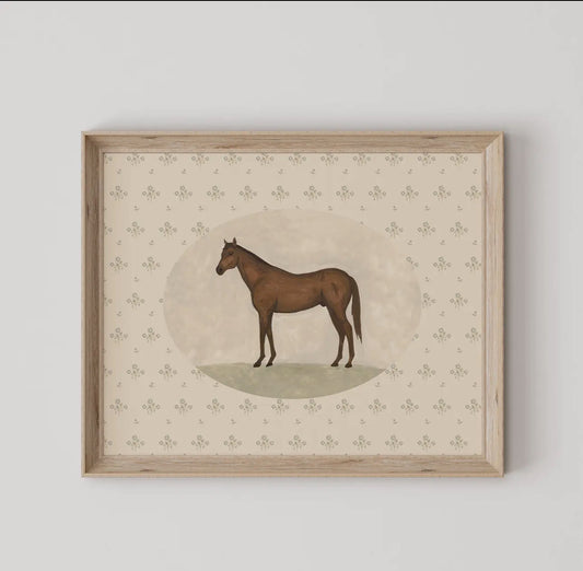 Vintage horse