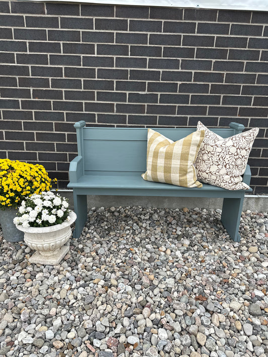 Blue Pine Oak Pew