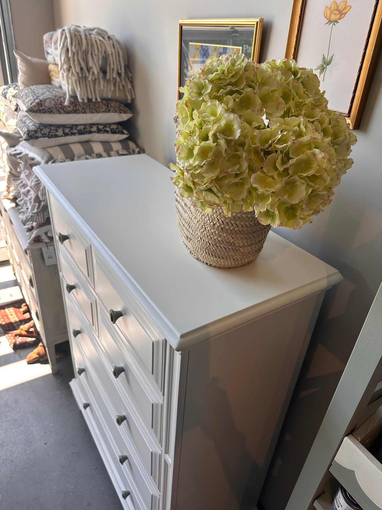 Antique White tall dresser