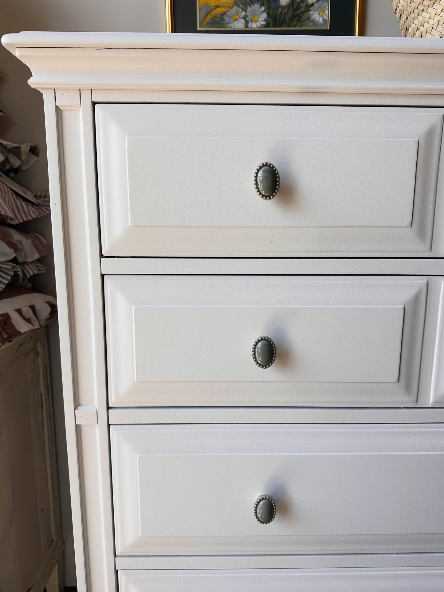 Antique White tall dresser