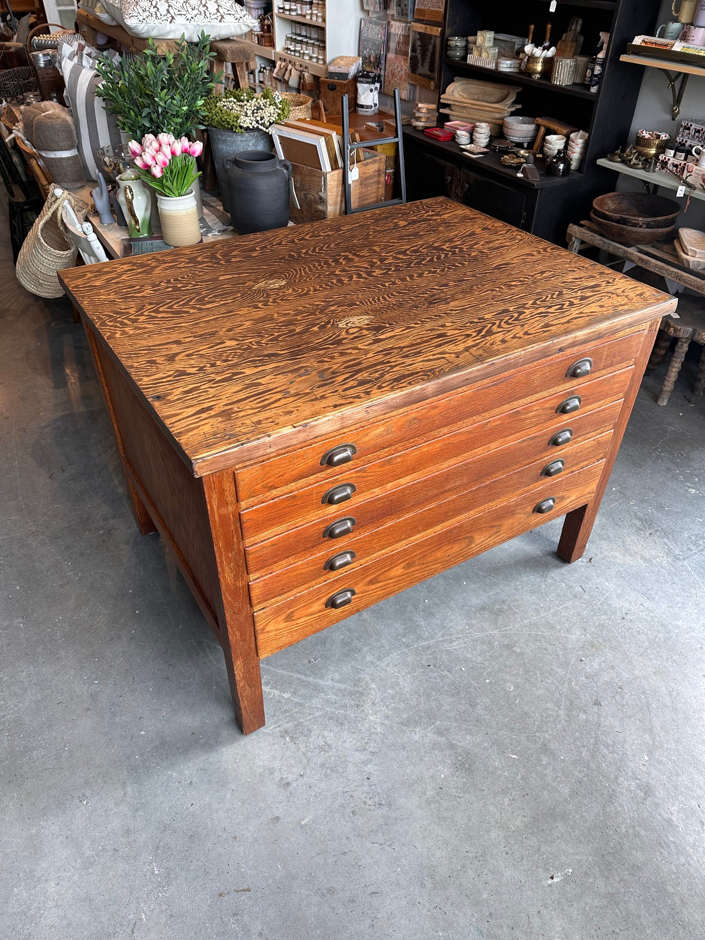 Architect plan/flat map cabinet