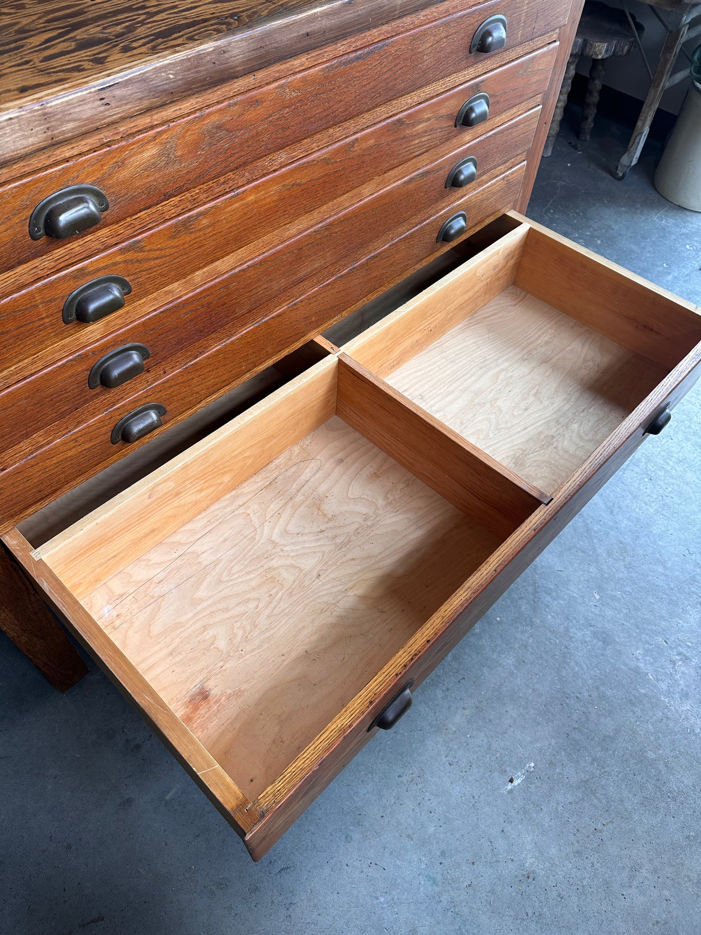 Architect plan/flat map cabinet