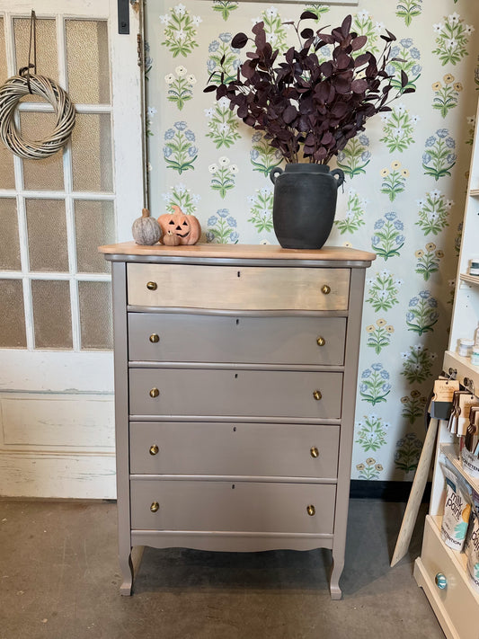 Maple Dark Taupe Dresser