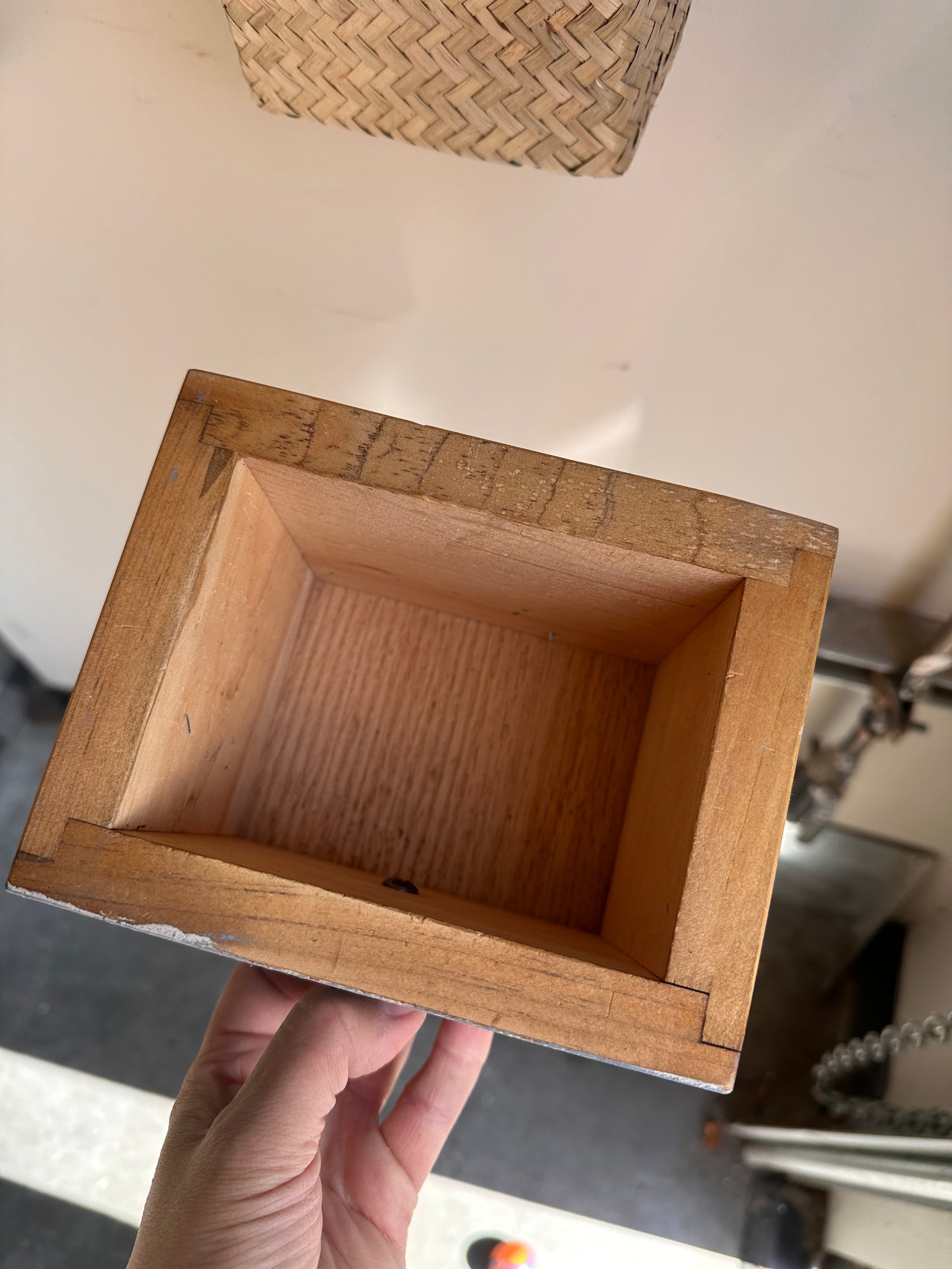 Rideau Blue Apothecary Wall Shelf