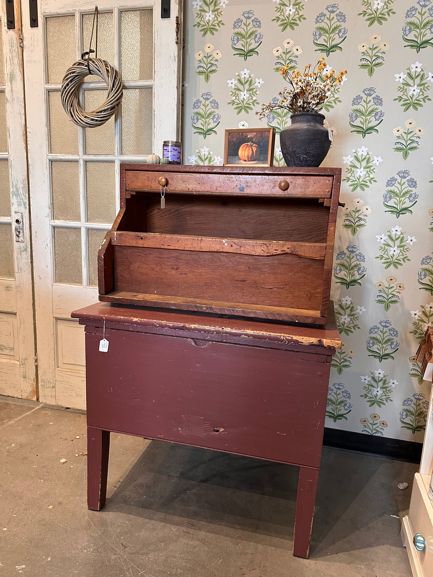 Vintage Wooden Tool Chest