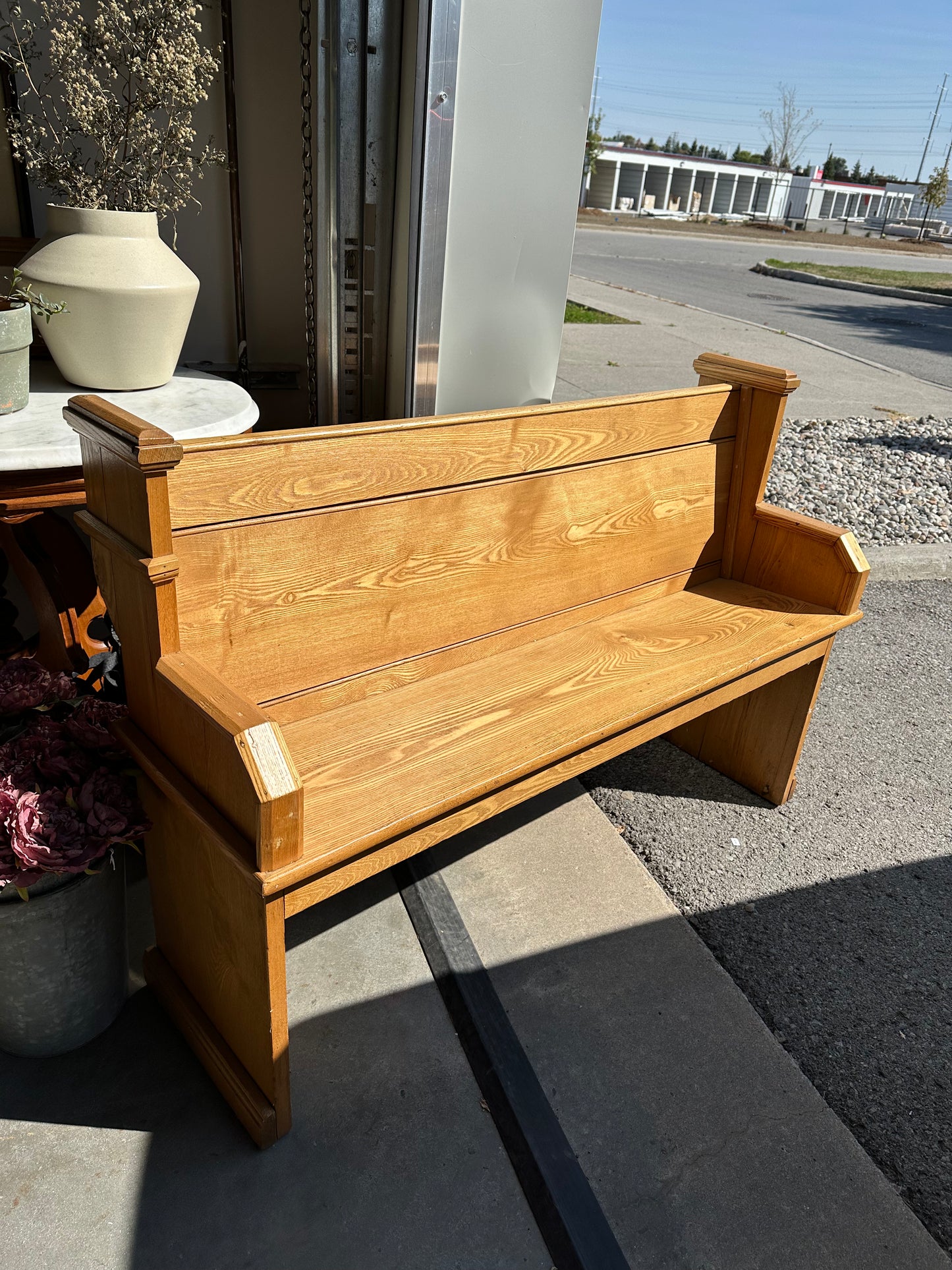 Wood Pew