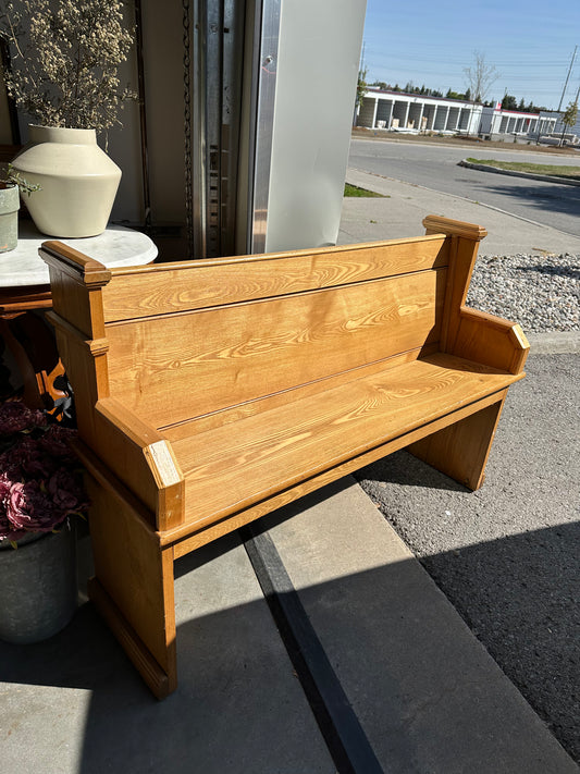 Wood Pew