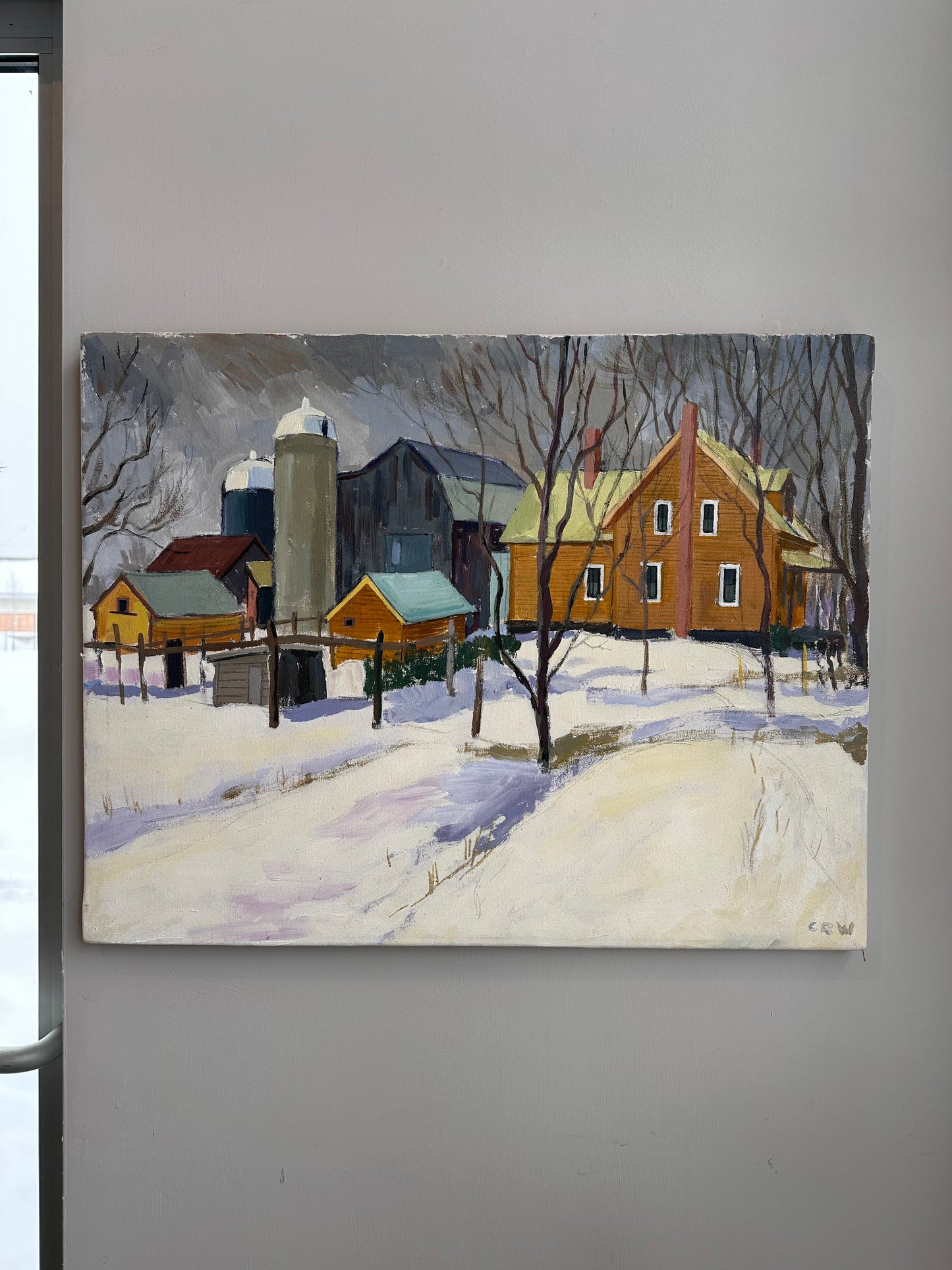 Winter Farmhouse