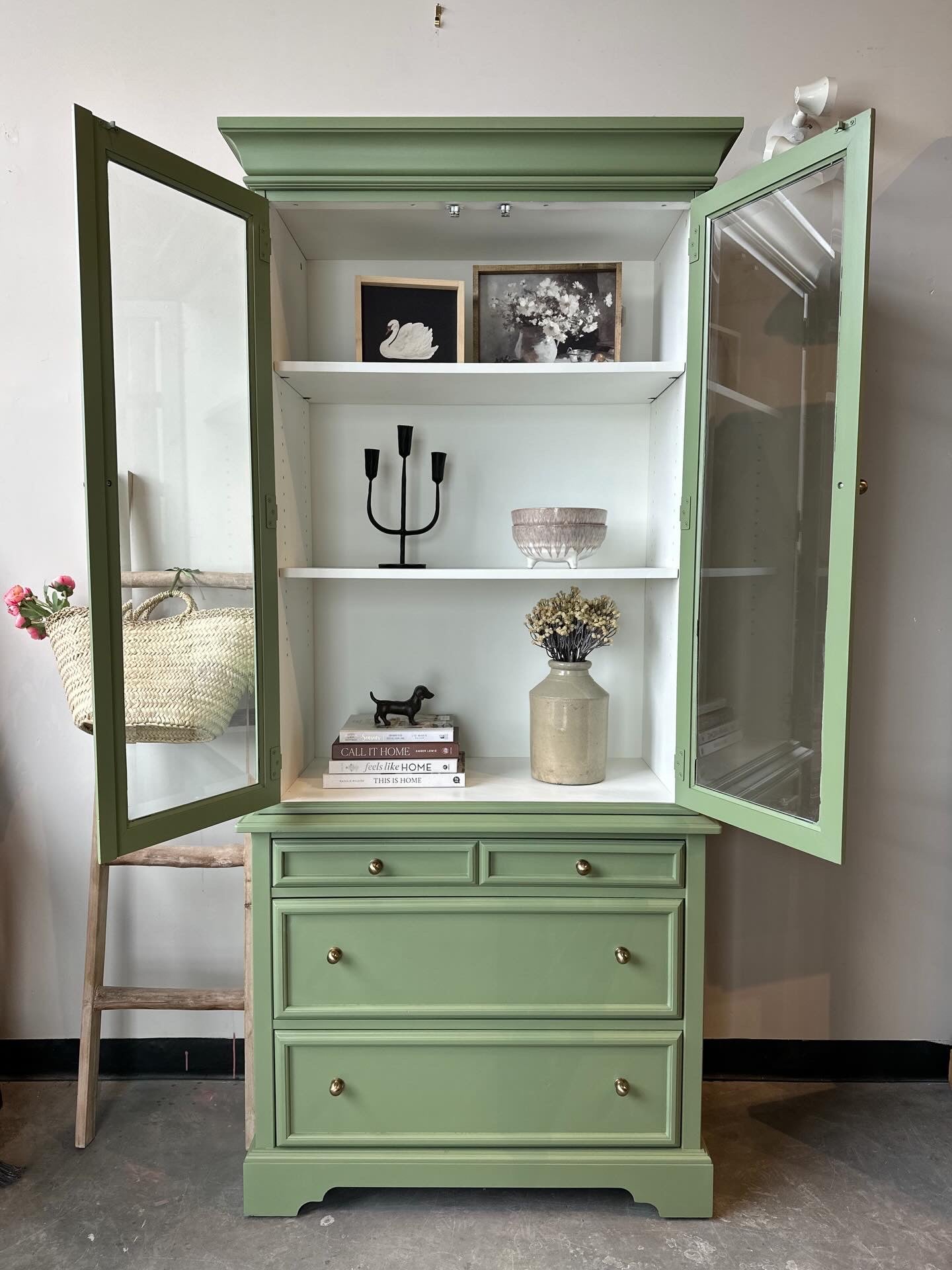 Bombay Hutch in Conservatory