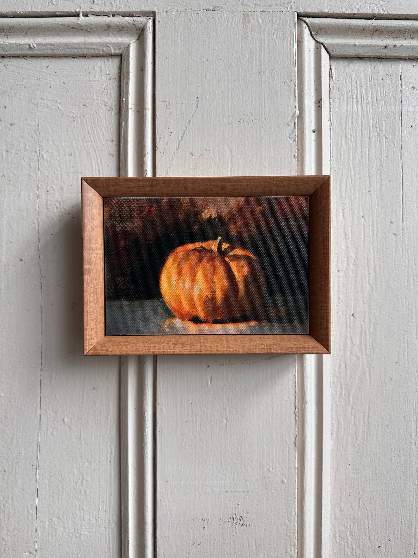 Framed Pumpkin Print