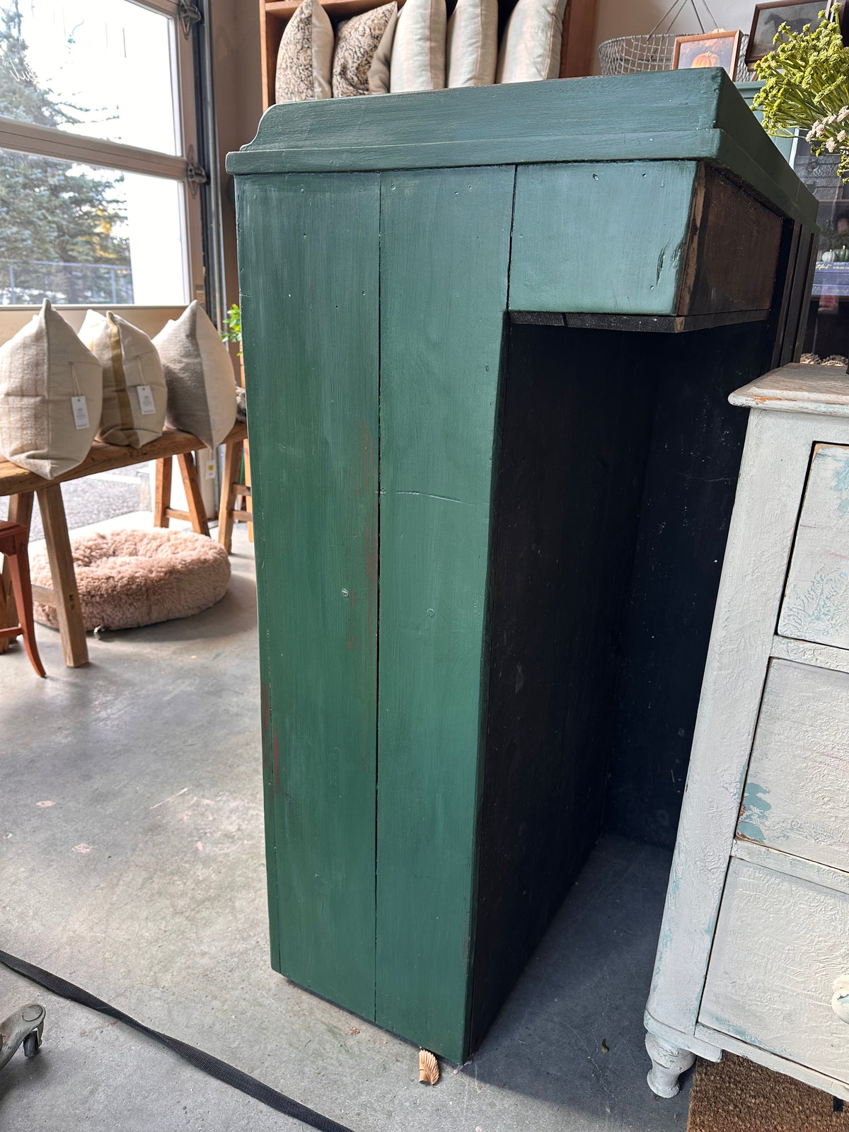 Amsterdam Green Rustic Cabinet
