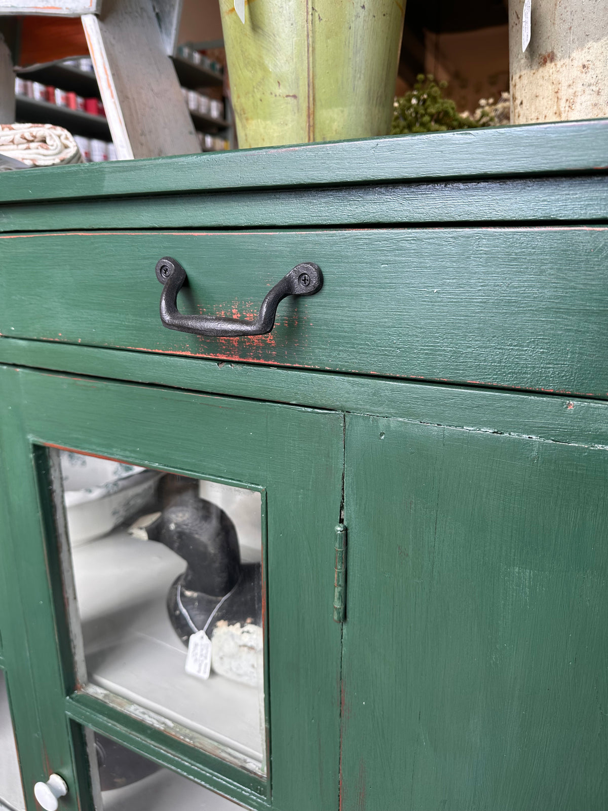 Amsterdam Green Rustic Cabinet