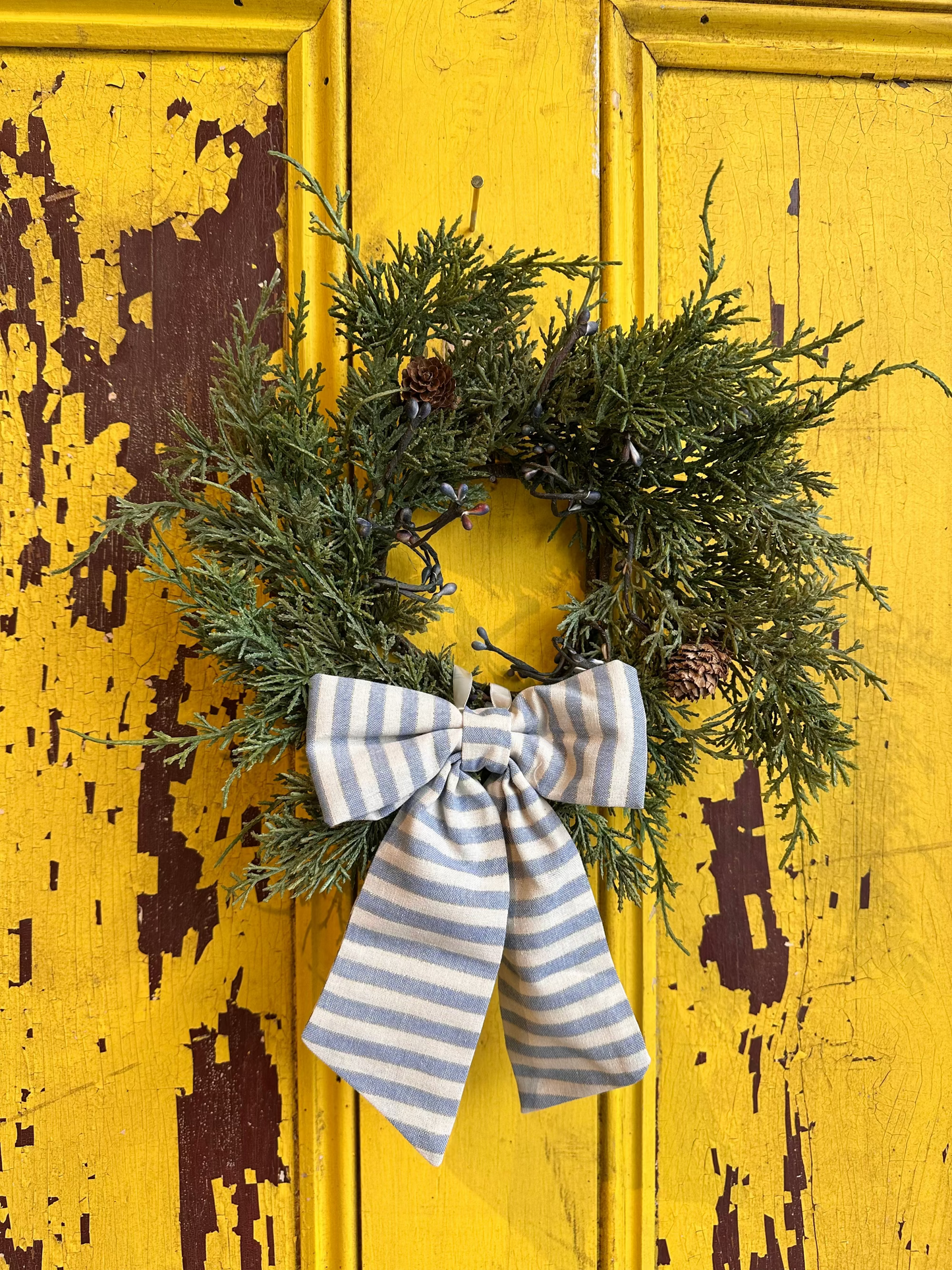 Real Touch Cedar Wreath