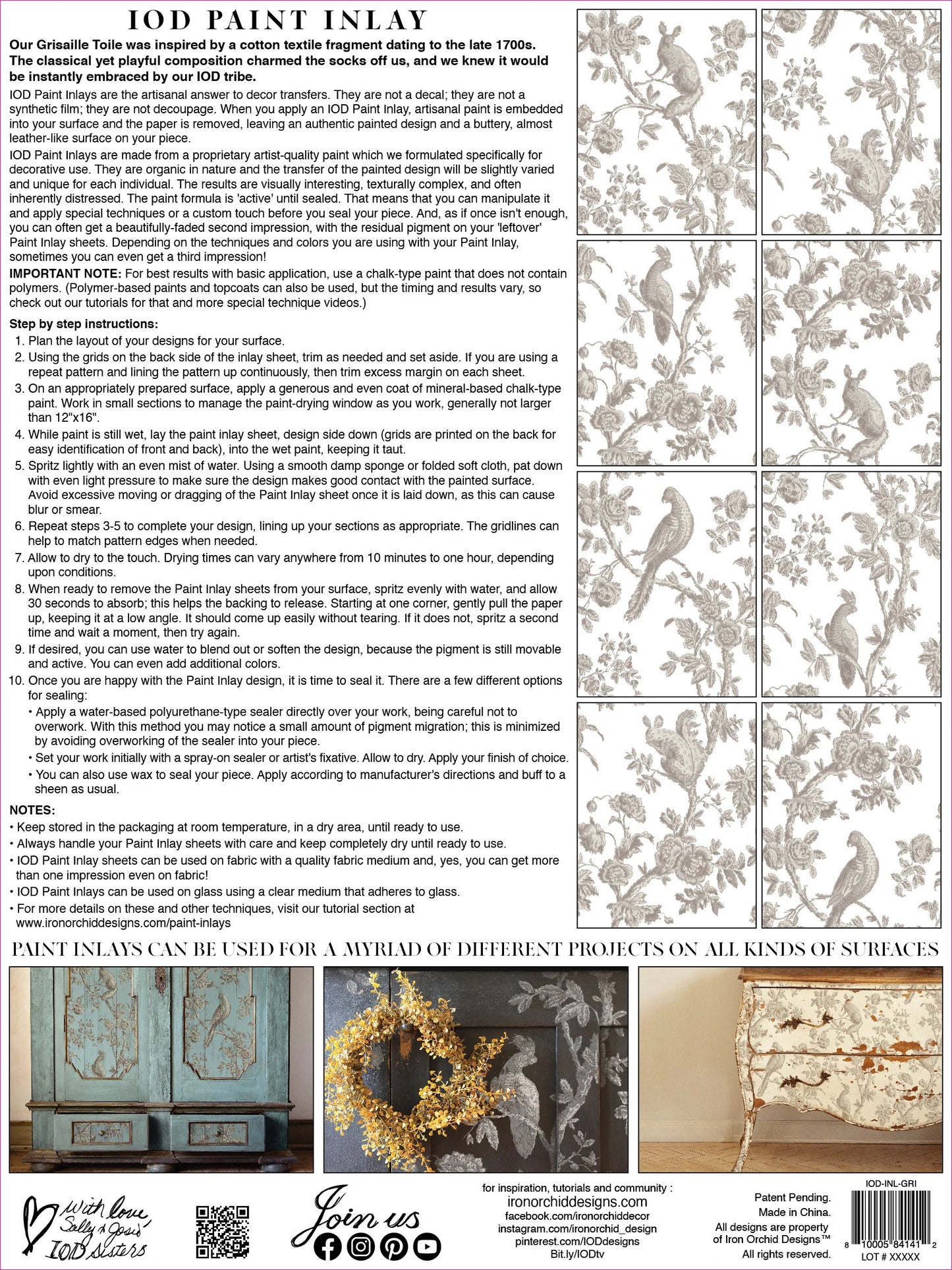 Grisaille Toile