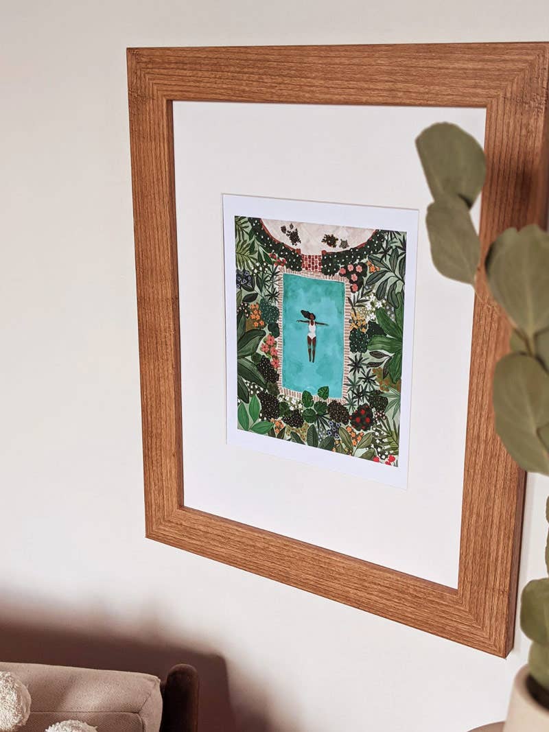 Summer Day Print Wall Art Print 8x10