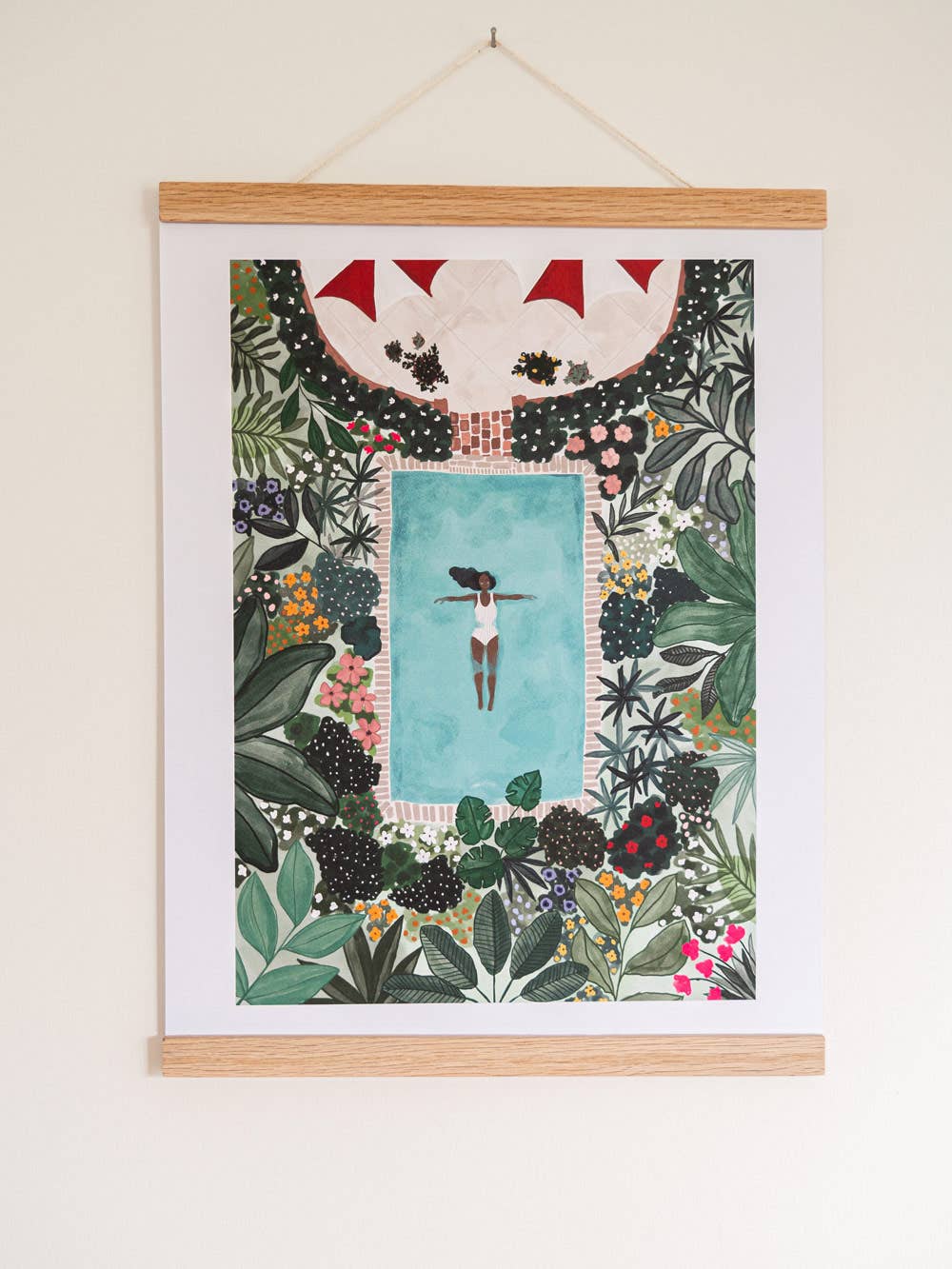 Summer Day Print Wall Art Print 8x10