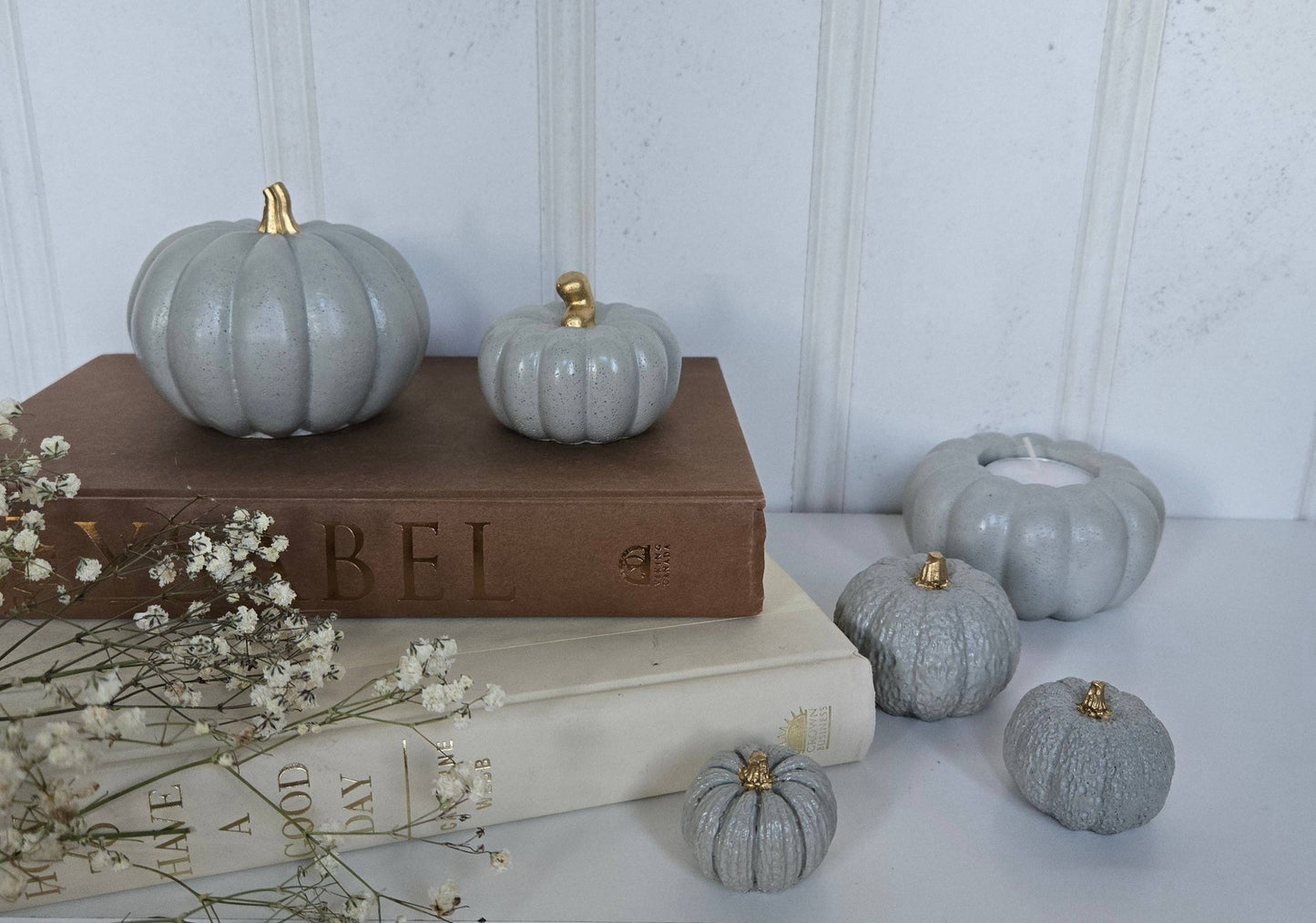Pumpkin Decor- Blue