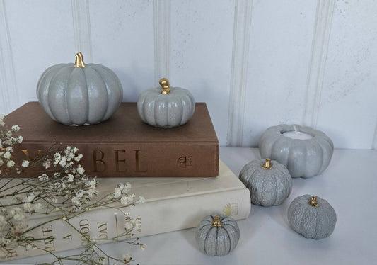 Pumpkin Decor- Blue