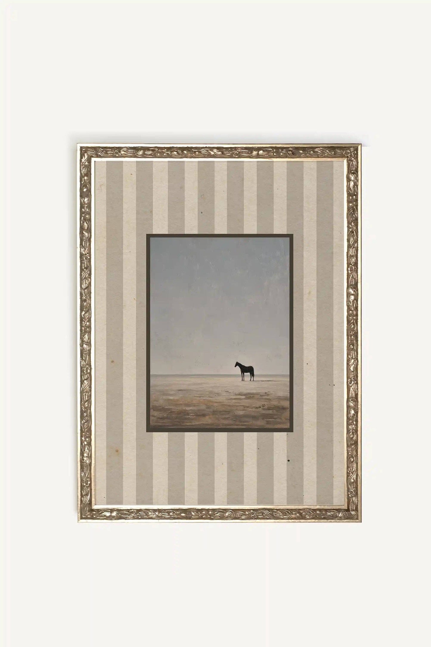 Lone Figure - Framed