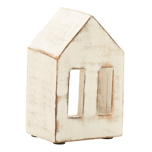 Small Orion Wooden House White