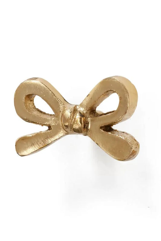 Gold Bow Knob
