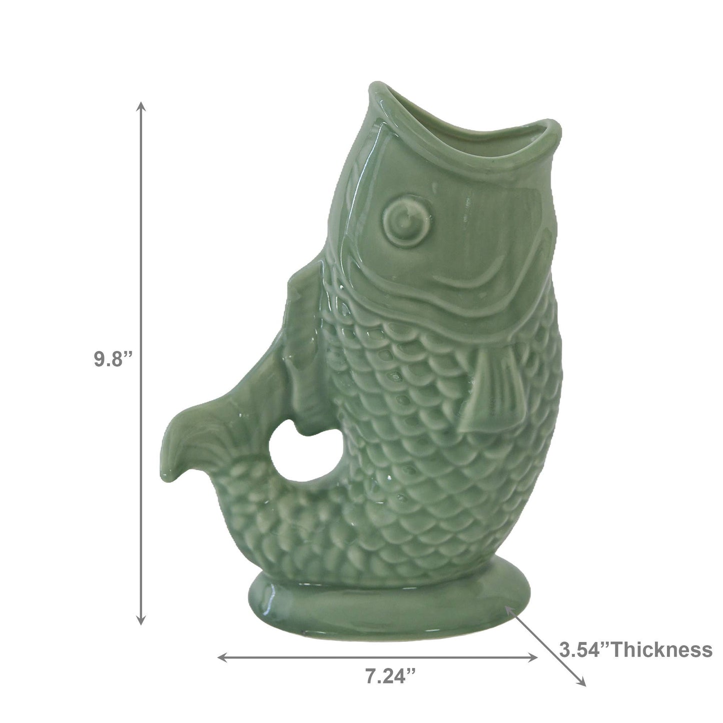 Ceramic Fish Vase
