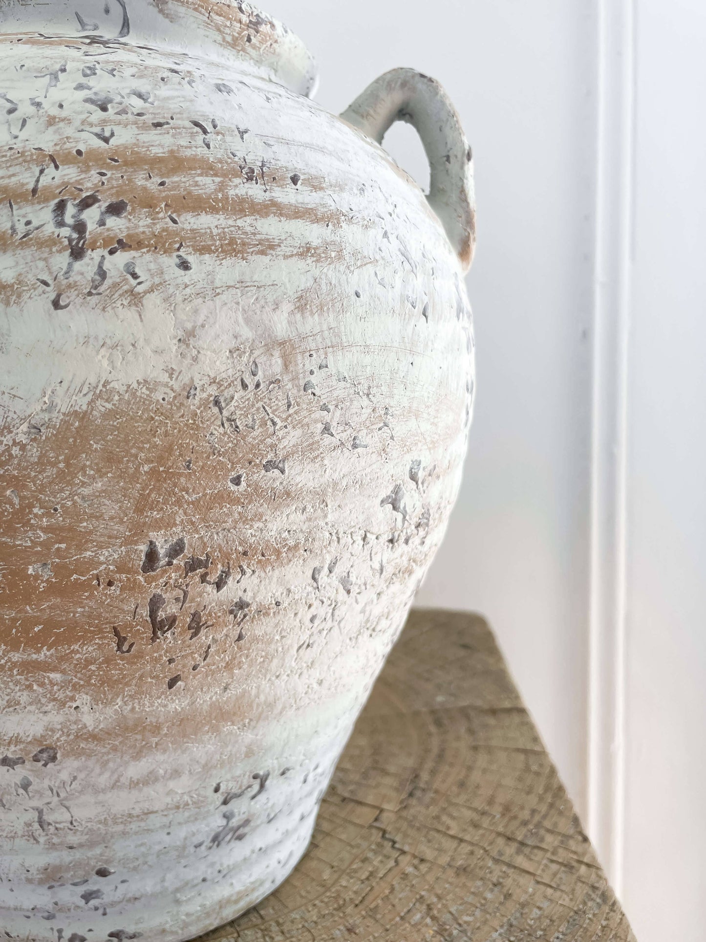 Vintage Style Ivory Vase