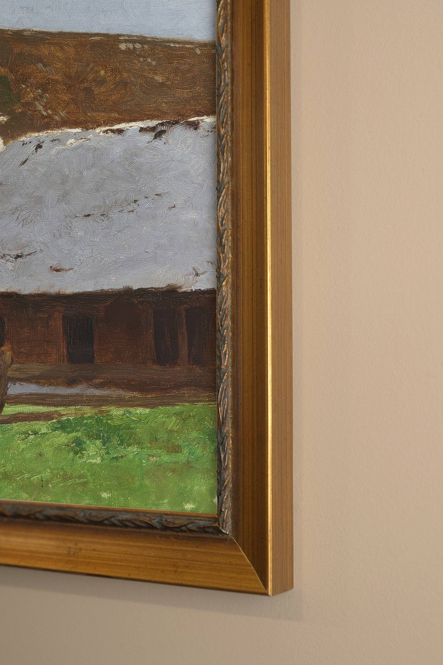 Fading Winter - Framed