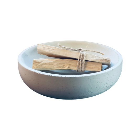 Concrete Smudge Bowl