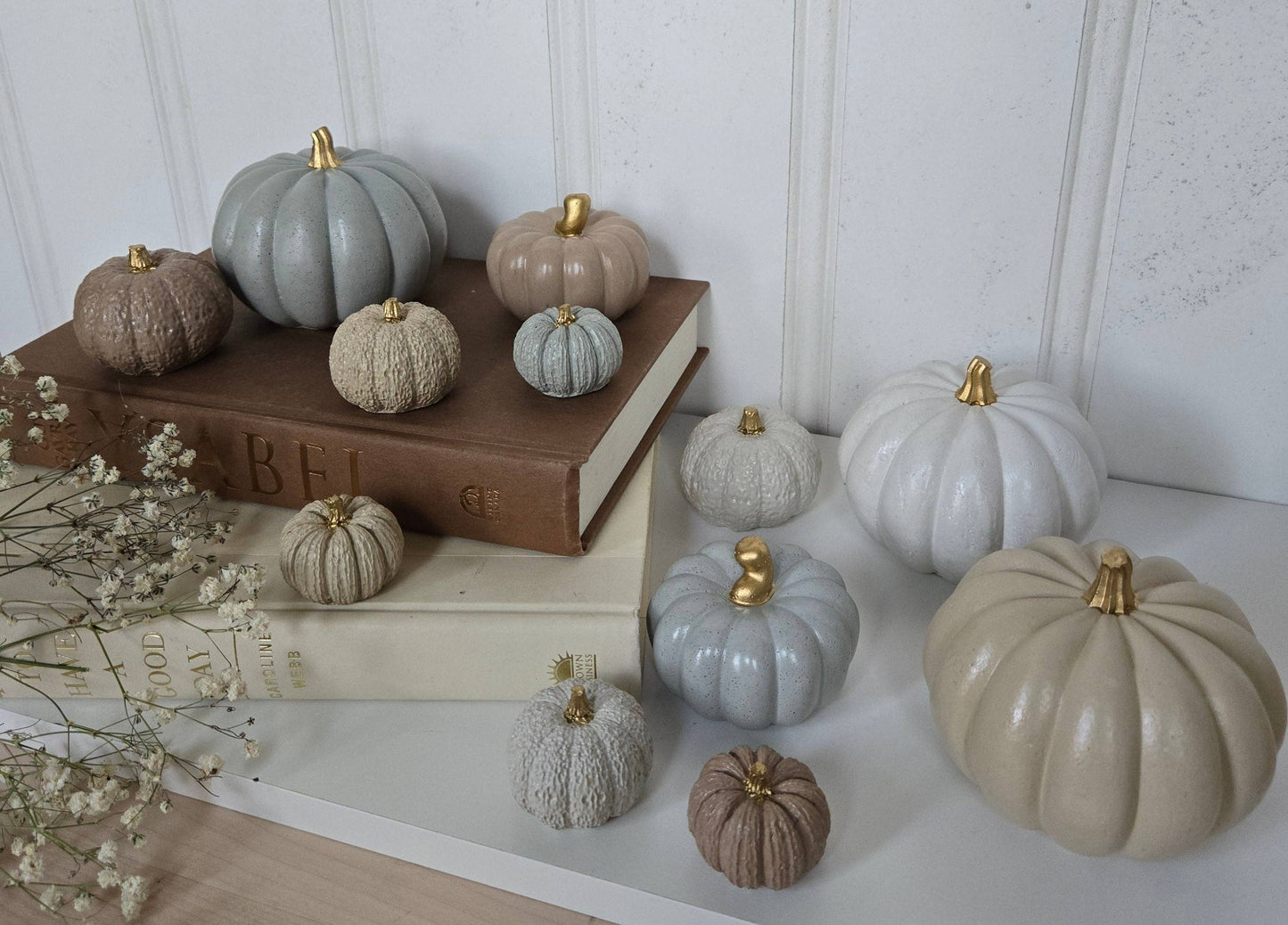 Pumpkin Decor- Blue