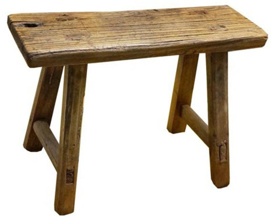 Large Antique Mini Stool